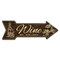 Signmission Wine Arrow Decal Funny Home Decor 24in Wide D-A-8-999545 - alternate 1